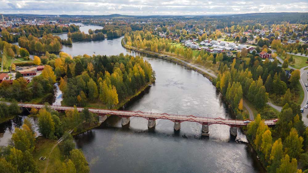 Skellefteå från luften